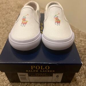 NWT Ralph Lauren slip on shoes size 6